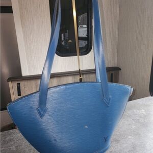 Louis Vuitton Saint Jacques Toledo Epi Shoulder Bag Authentic